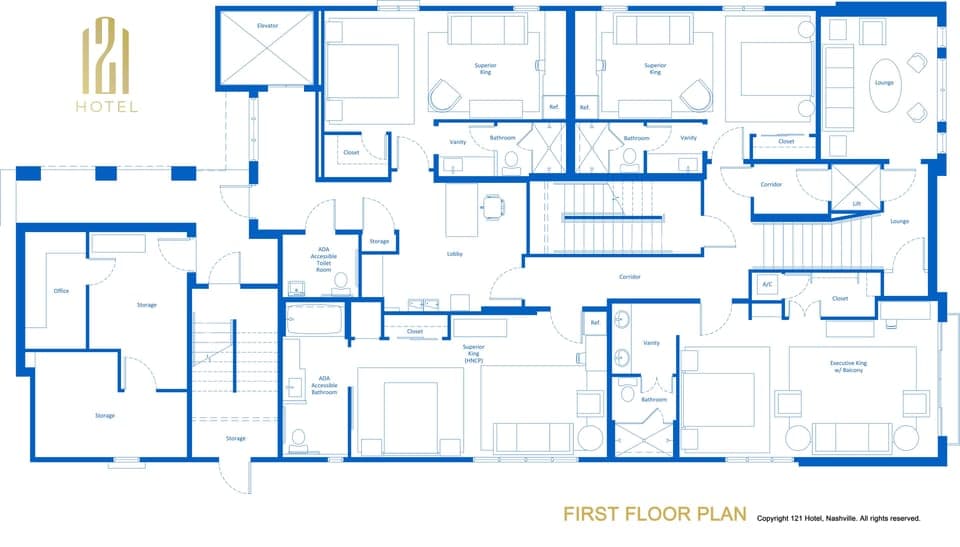 Floor plan.