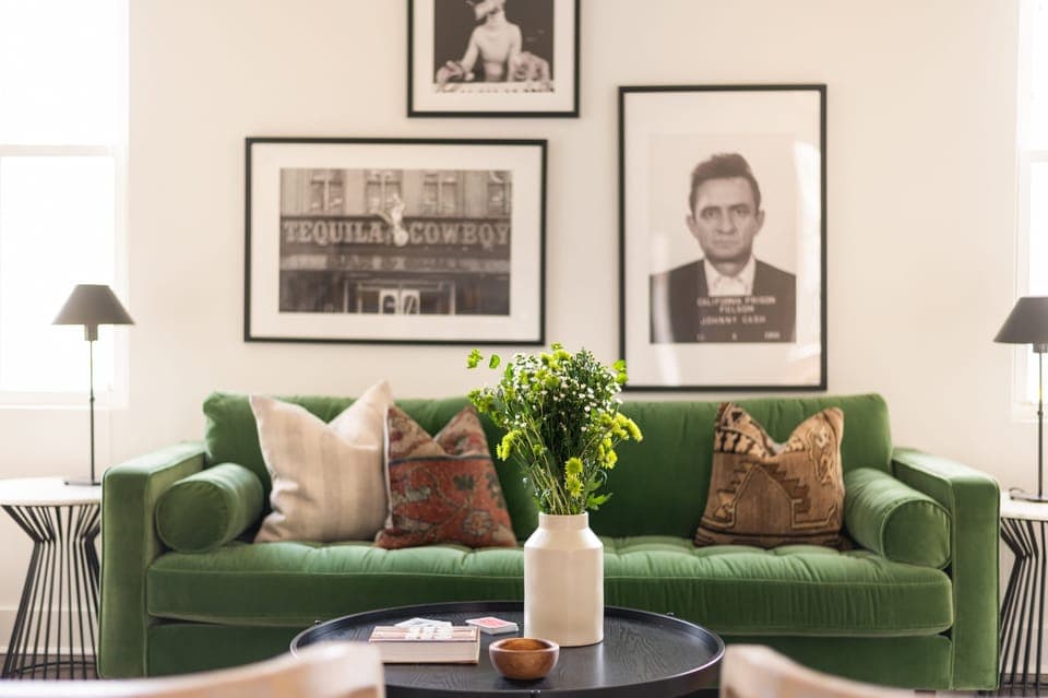 Stylish interior.