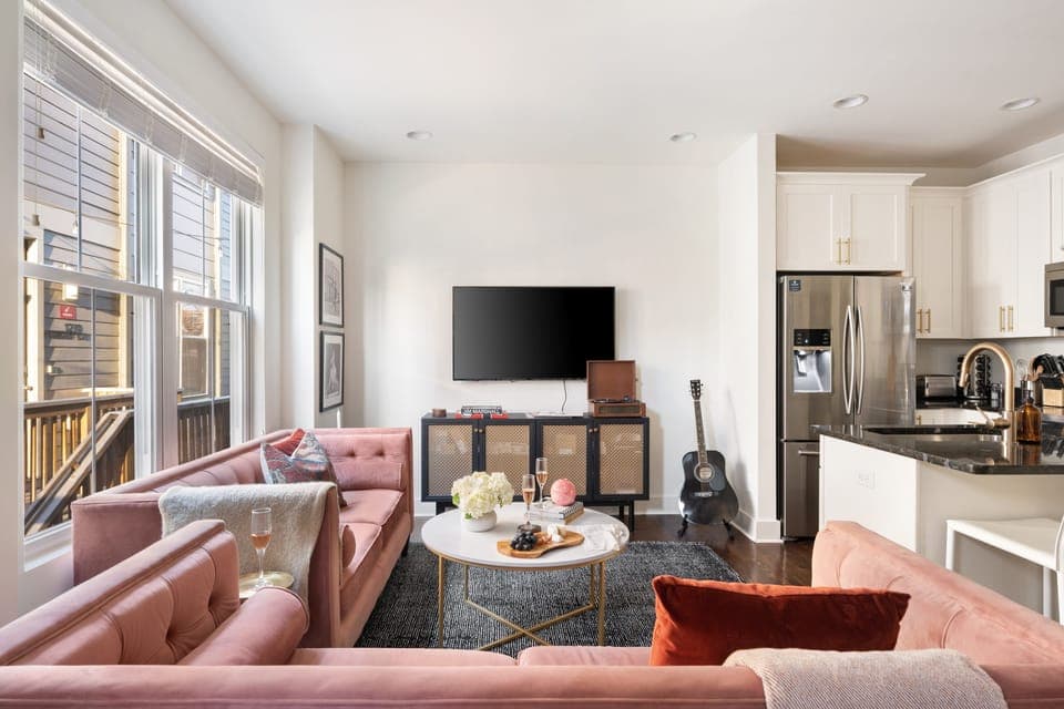 Stunning design throughout with natural light.