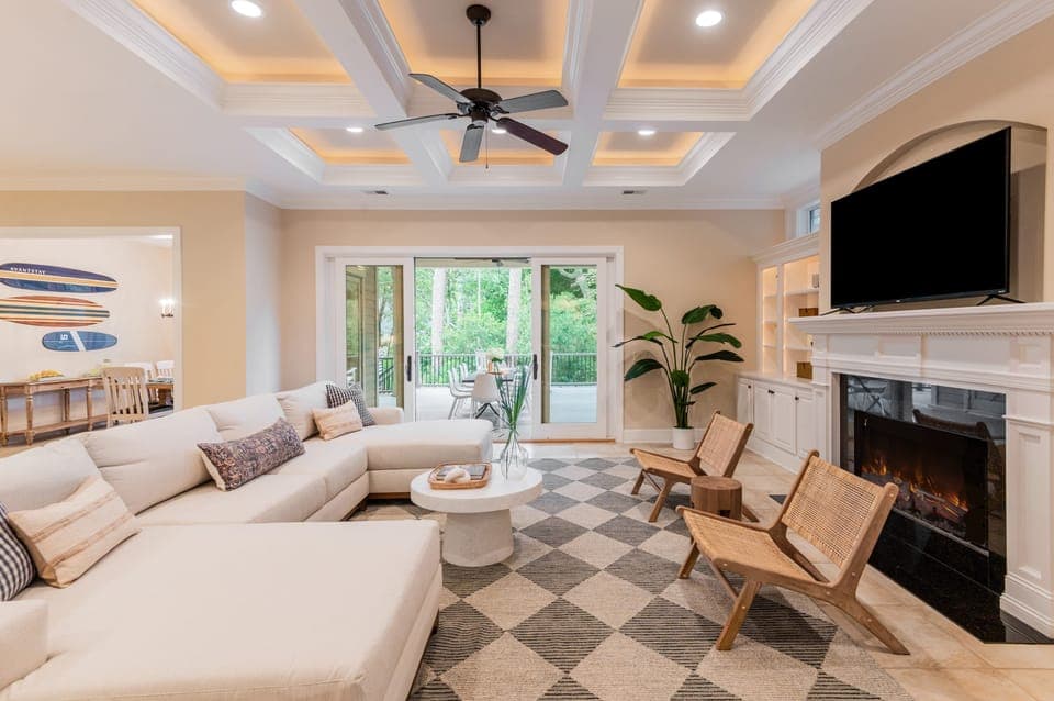 Living room.