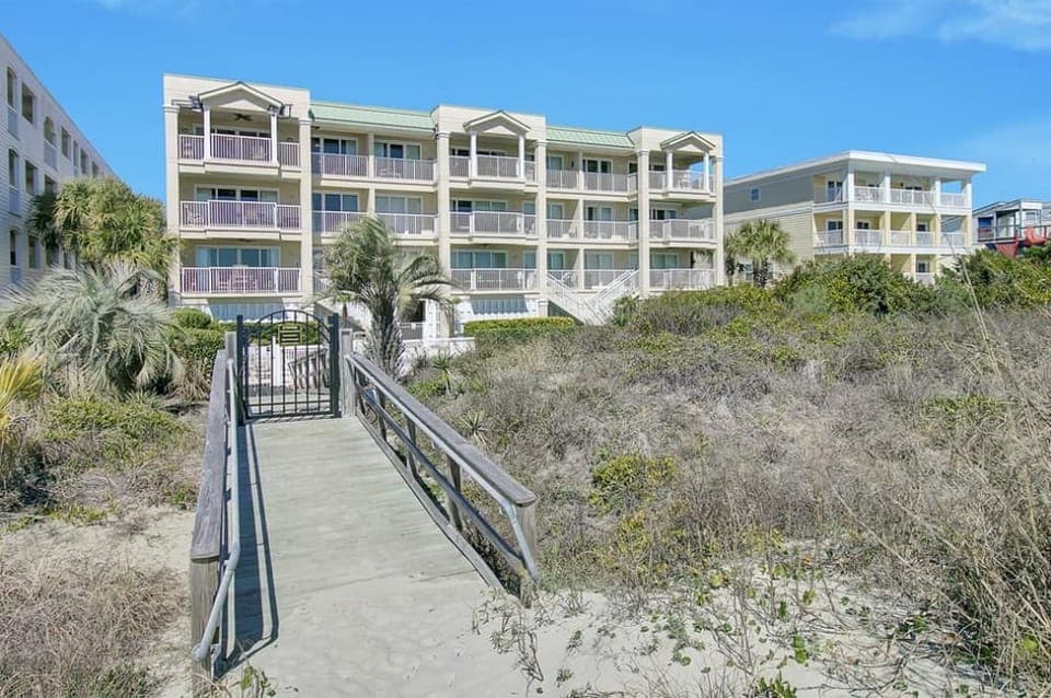 Beach access.