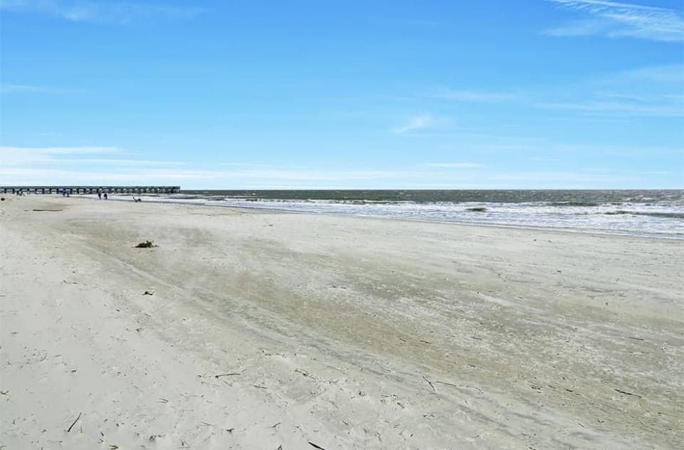 Stunning beach.