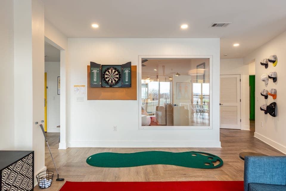 Bringing my A-game to the putting green!