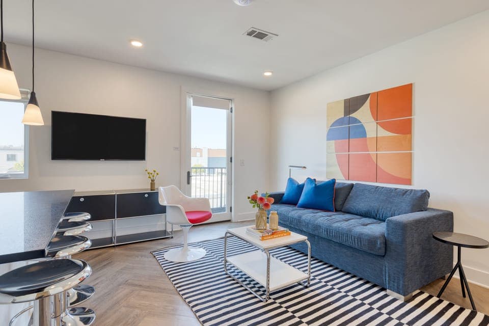 Bold design and modern amenities for a memorable stay.