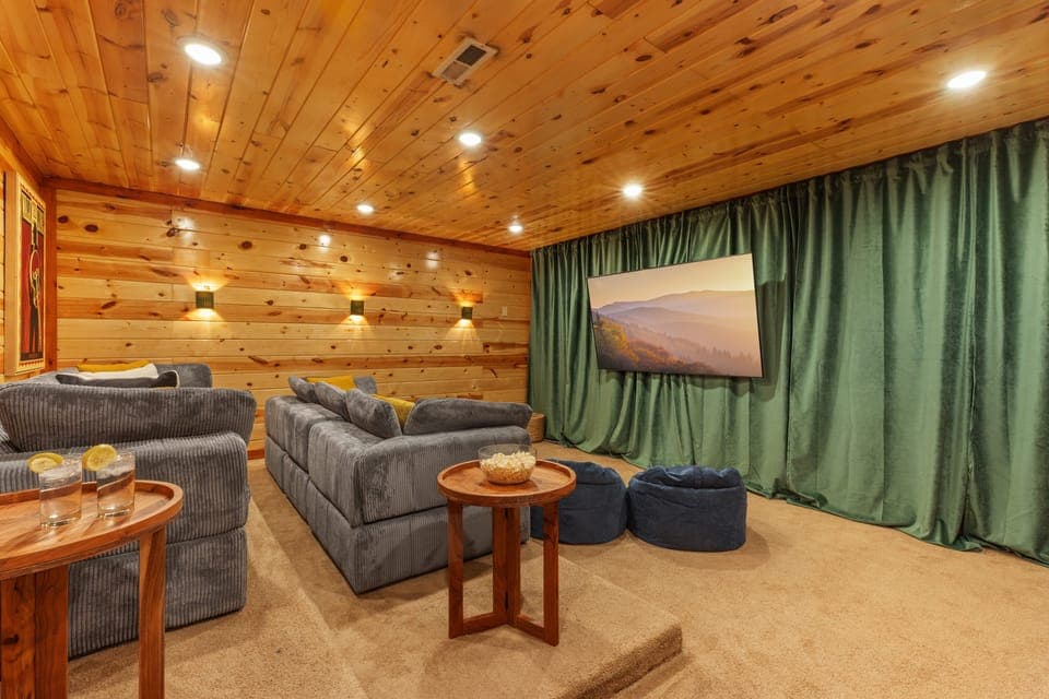 Theatre room.