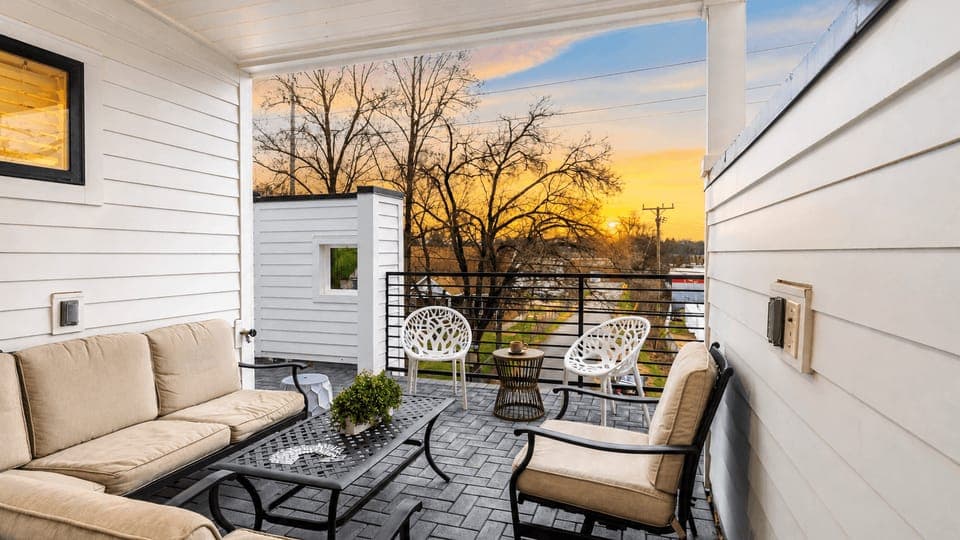Balcony with a view
