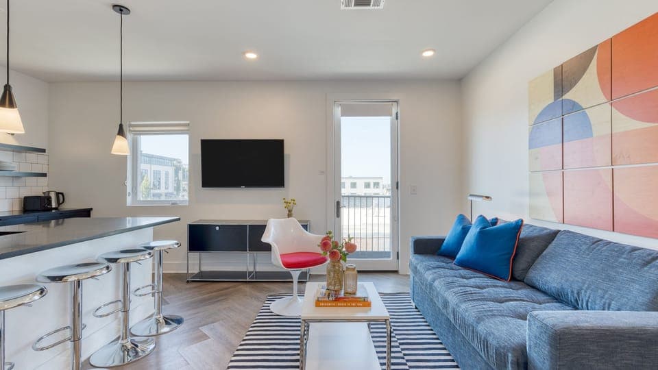 Chic space for intimate connections.