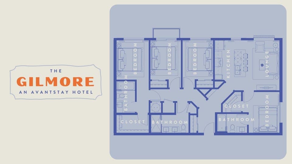 Your unit’s layout or design may vary slightly from what is shown, but it will maintain the same aesthetic and include all the amenities depicted for a seamless and enjoyable stay.