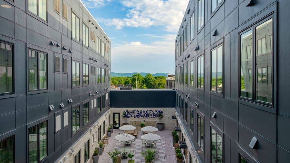 Courtyard.