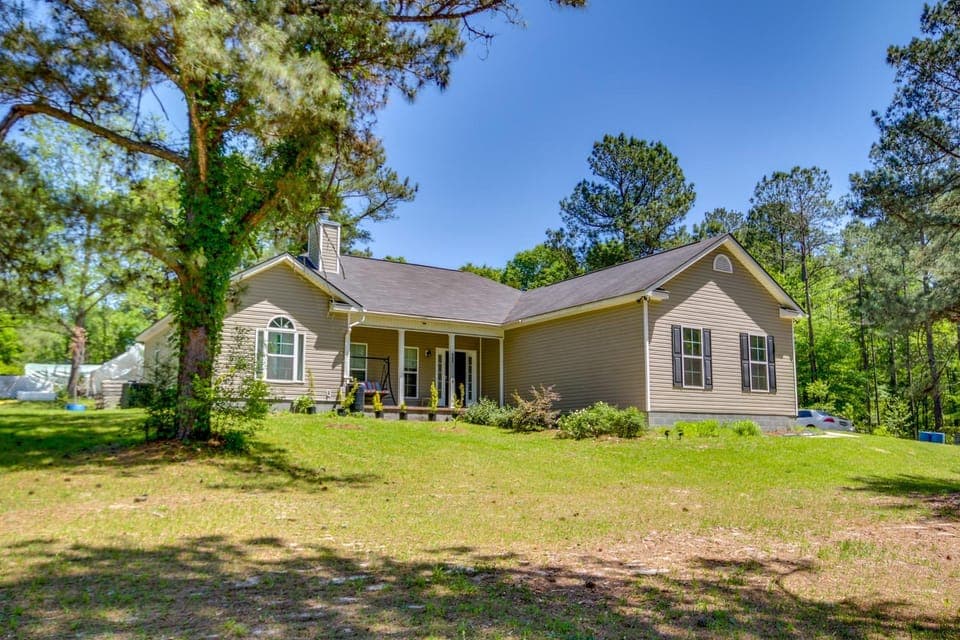 Georgia Vacation Rental: 14 Mi to Downtown Augusta House in Augusta