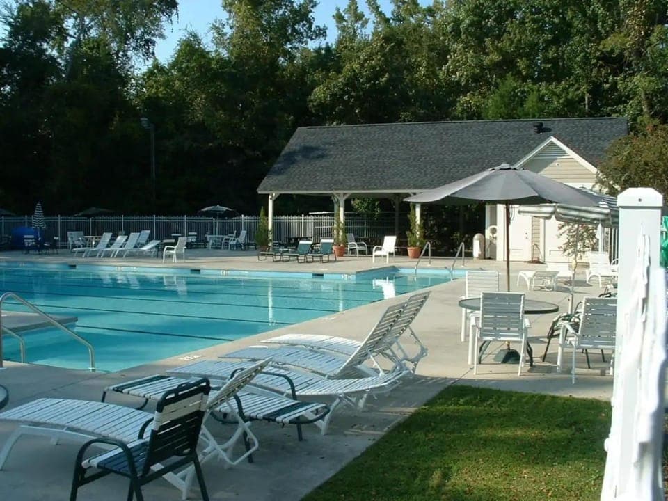 Patio, Day, Pool view, Swimming pool, Swimming pool
