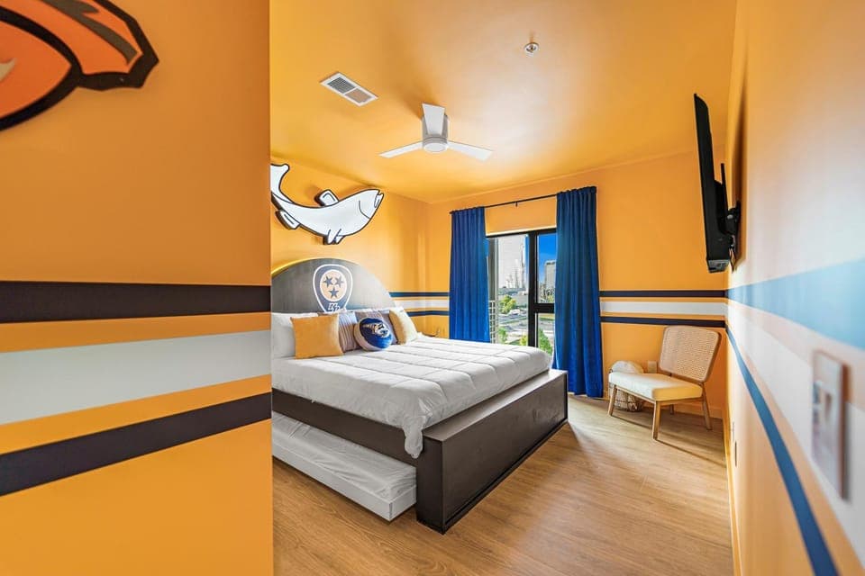 Bed, Bedroom