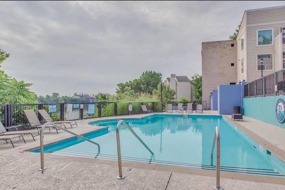 Pool view, Swimming pool, Swimming pool, sunbed