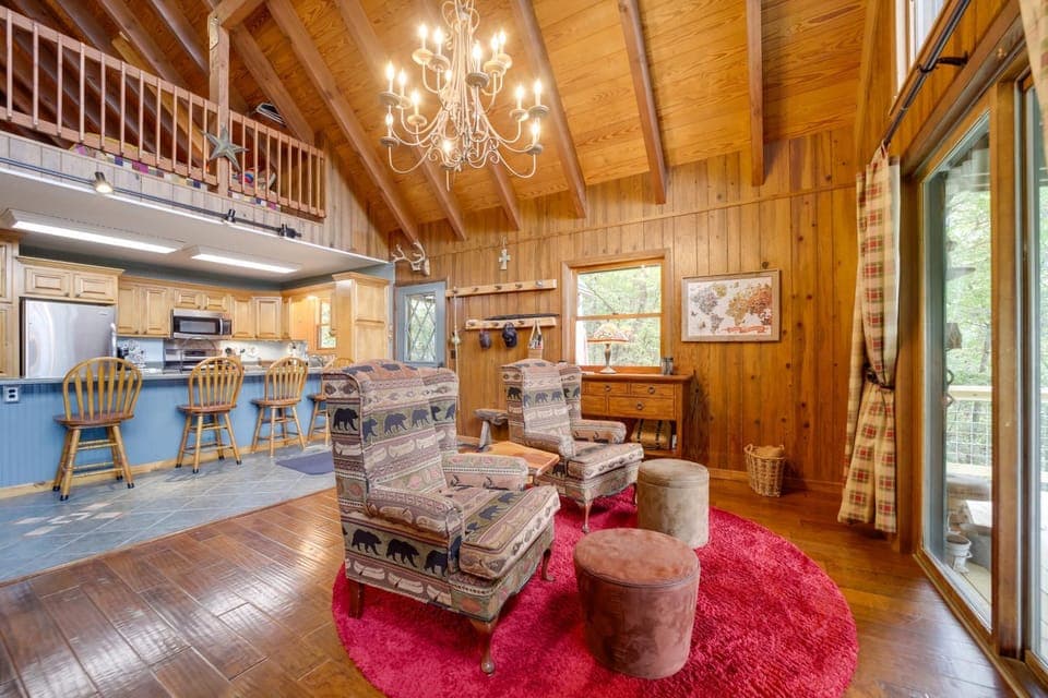 Robbinsville Vacation Rental w/ Covered Balcony House in Cheoah