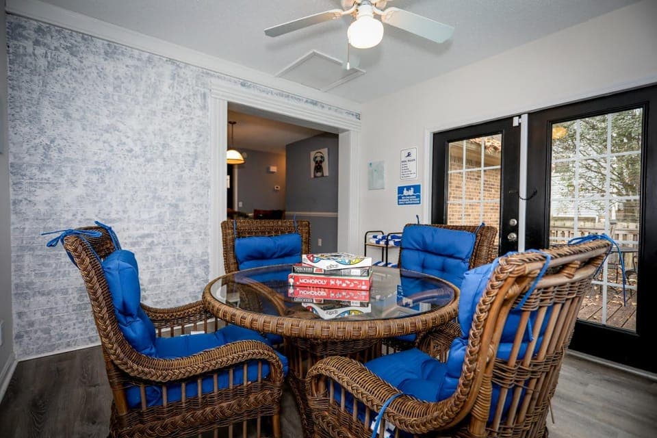 Balcony/Terrace, Seating area, Swimming pool, fireplace