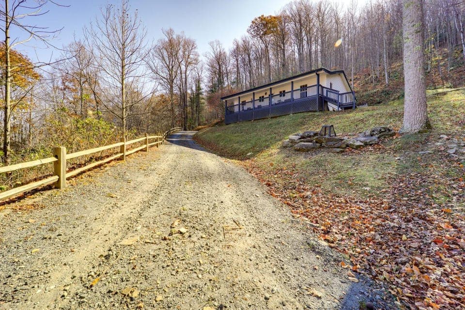 Pet-Friendly Cabin w/ Fire Pit in Spruce Pine! Cabin in Mitchell County