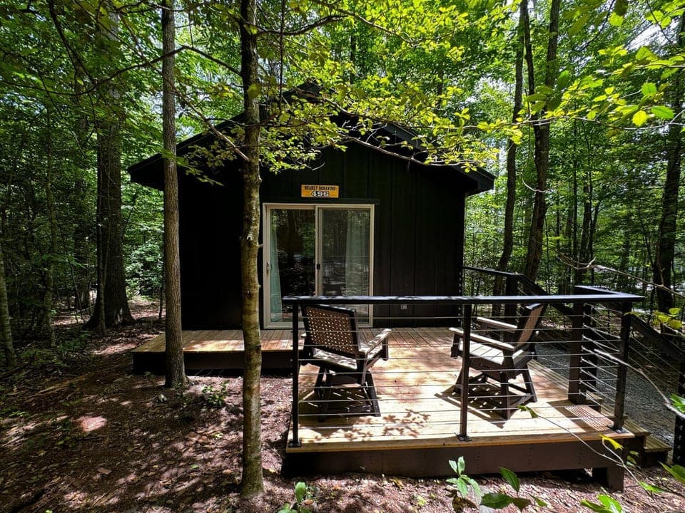 Property building, Patio, Natural landscape