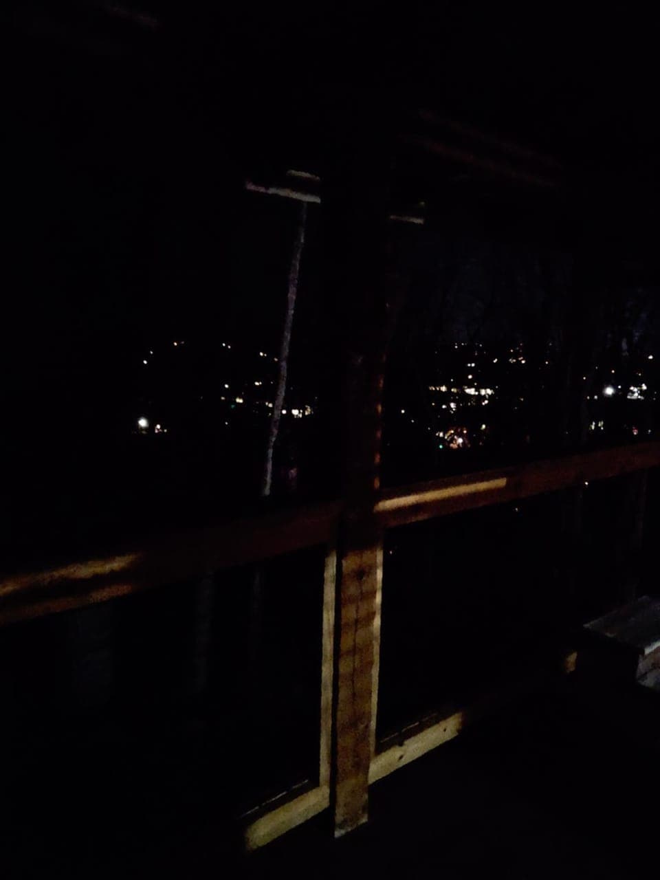 Night, View (from property/room), Balcony/Terrace