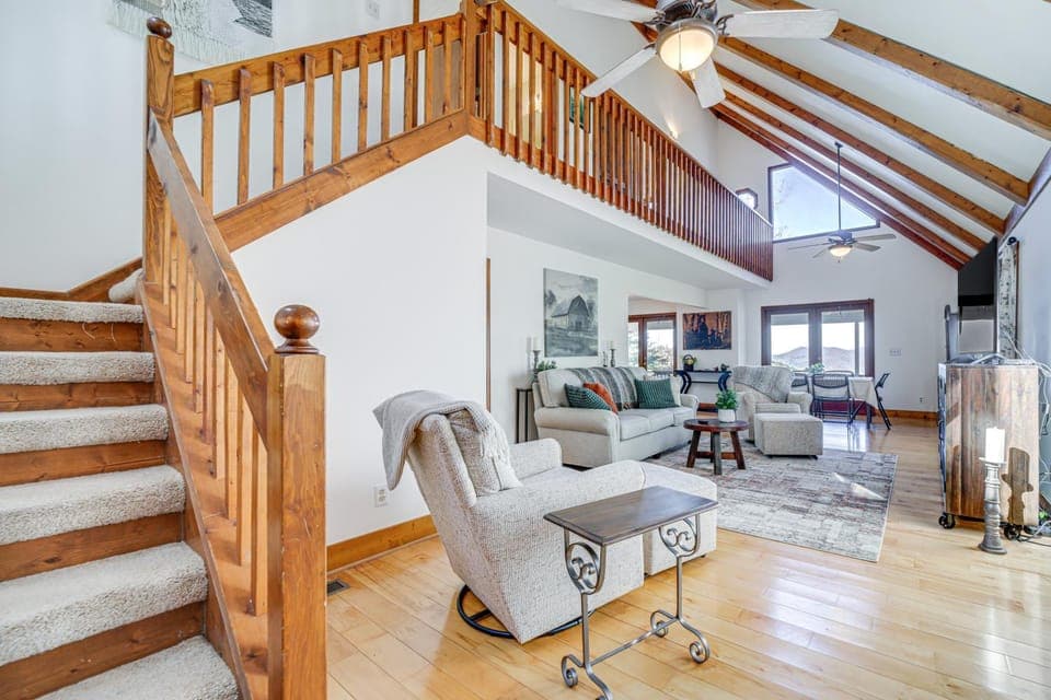 Resort Perks! Family Sky Valley Gem w/ Mtn Views House in Sky Valley