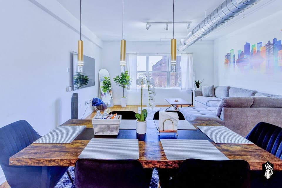 Living room, Seating area, Dining area