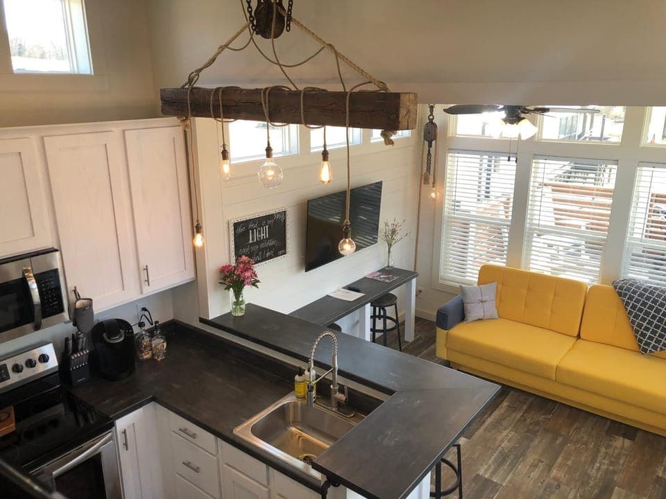 Kitchen or kitchenette, Living room, Dining area, pet friendly