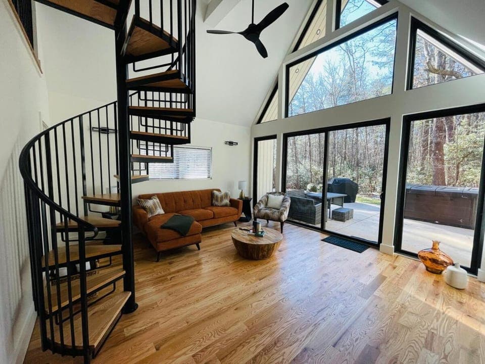 Living room, Garden view