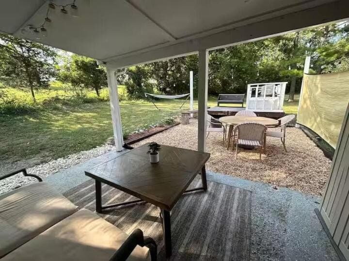 Day, Garden, View (from property/room), Balcony/Terrace, Seating area, Garden view