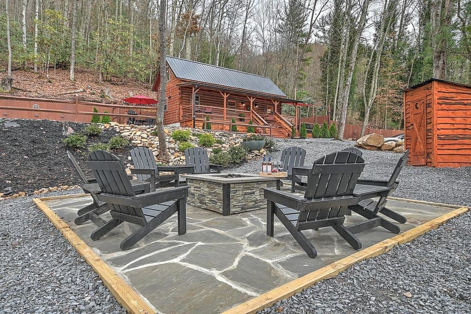 Wanderlust Luxury Cabin with Hot Tub and Pet Friendly Cabin in Elizabethton
