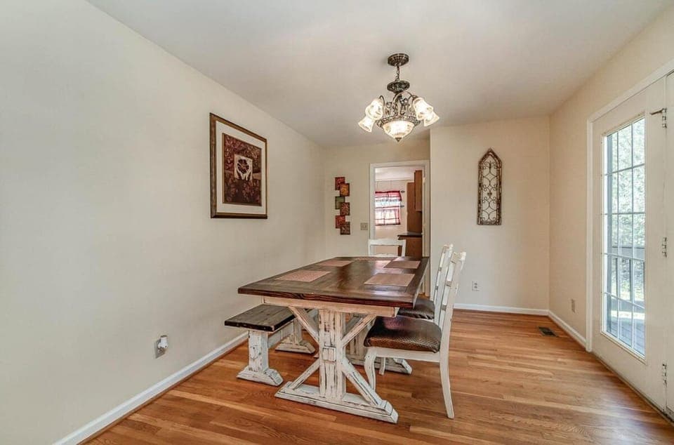 Dining area