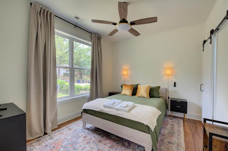 Loft vibes at the city Barn Apartment in Spartanburg