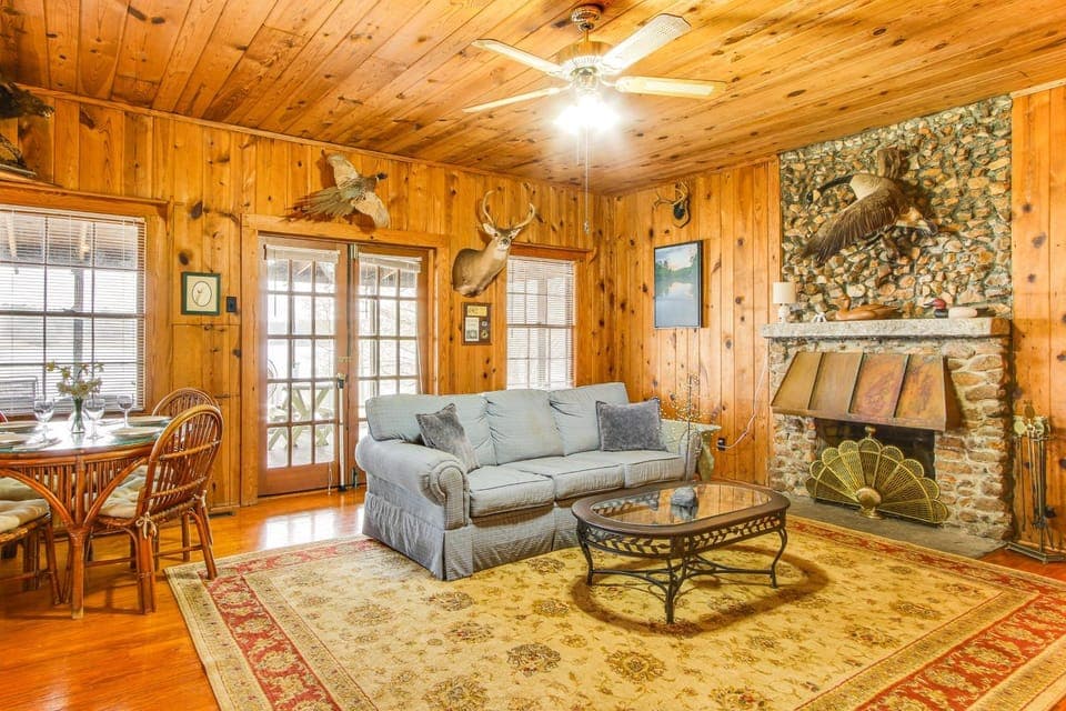 Private Dock + Porch: Serene Lake Greenwood Escape House in Lake Greenwood