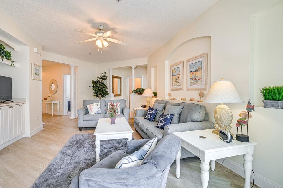 4 Golf Courses On-Site: North Myrtle Beach Villa! Villa in North Myrtle Beach