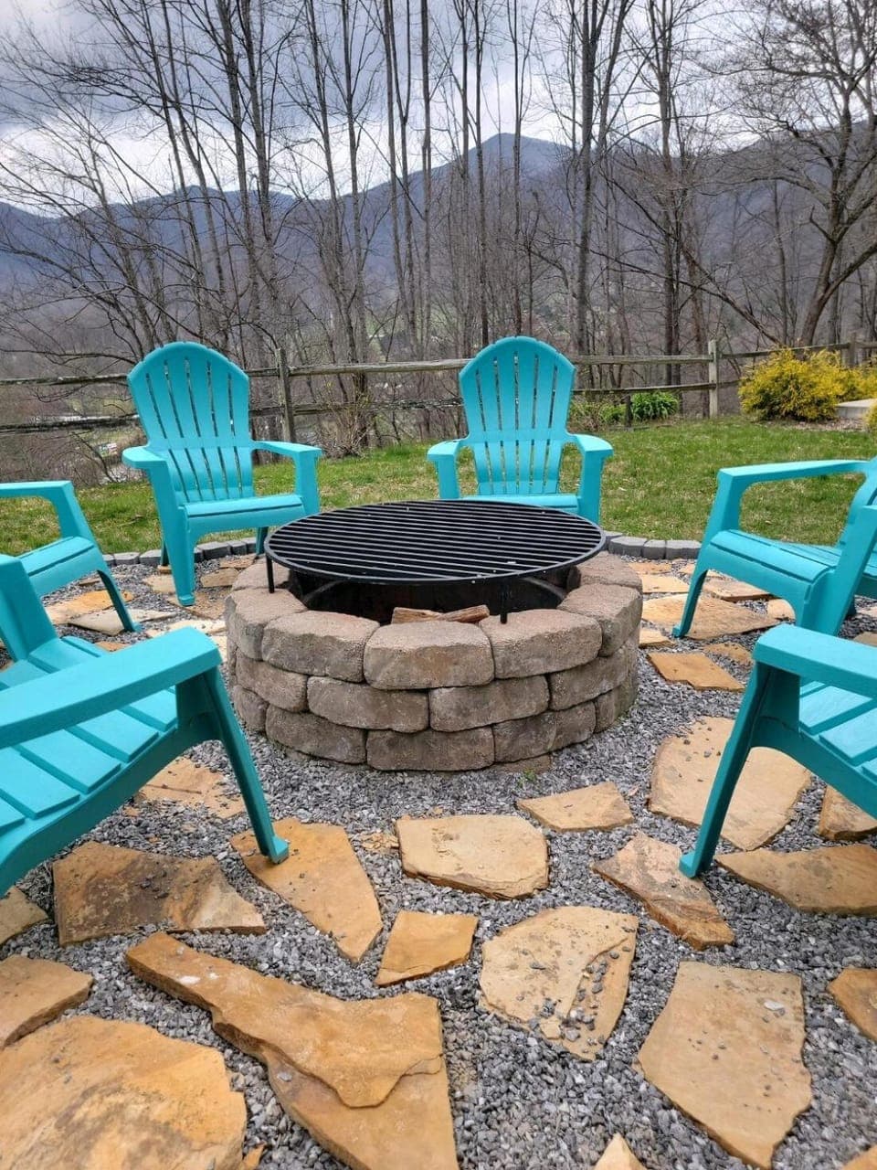 Seating area, Mountain view