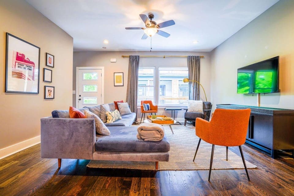 Chic Townhome in Trendy East Nash House in East Nashville