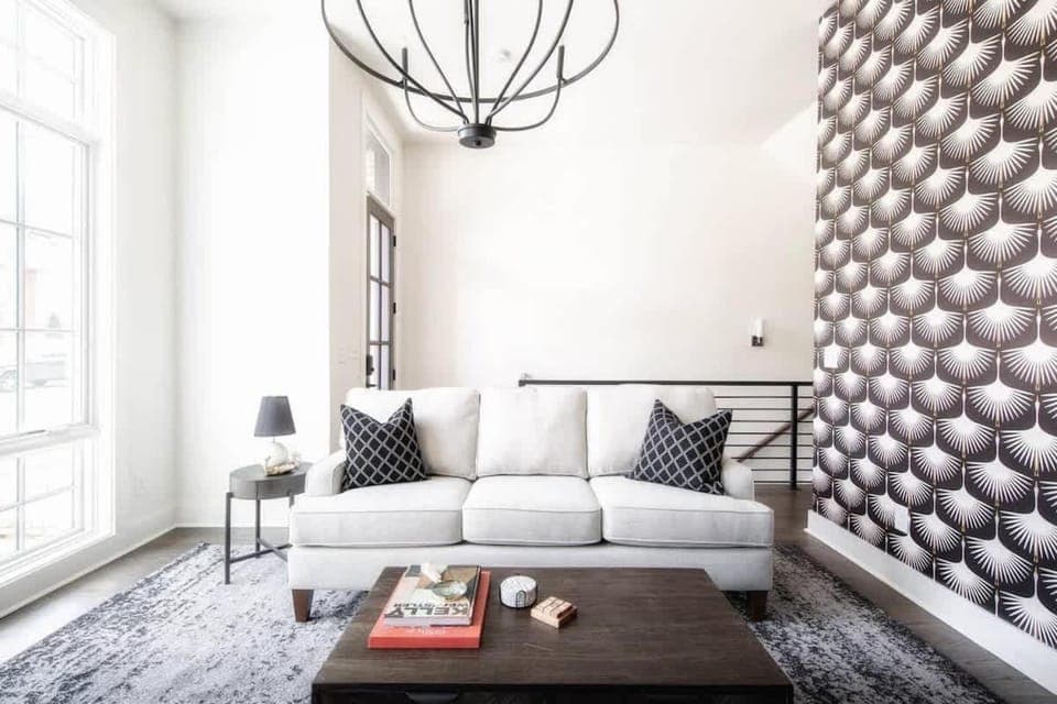 Living room, Photo of the whole room, Seating area