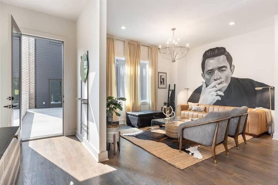 Facade/entrance, Living room, Photo of the whole room, Seating area