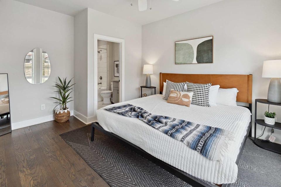 Bed, Bedroom
