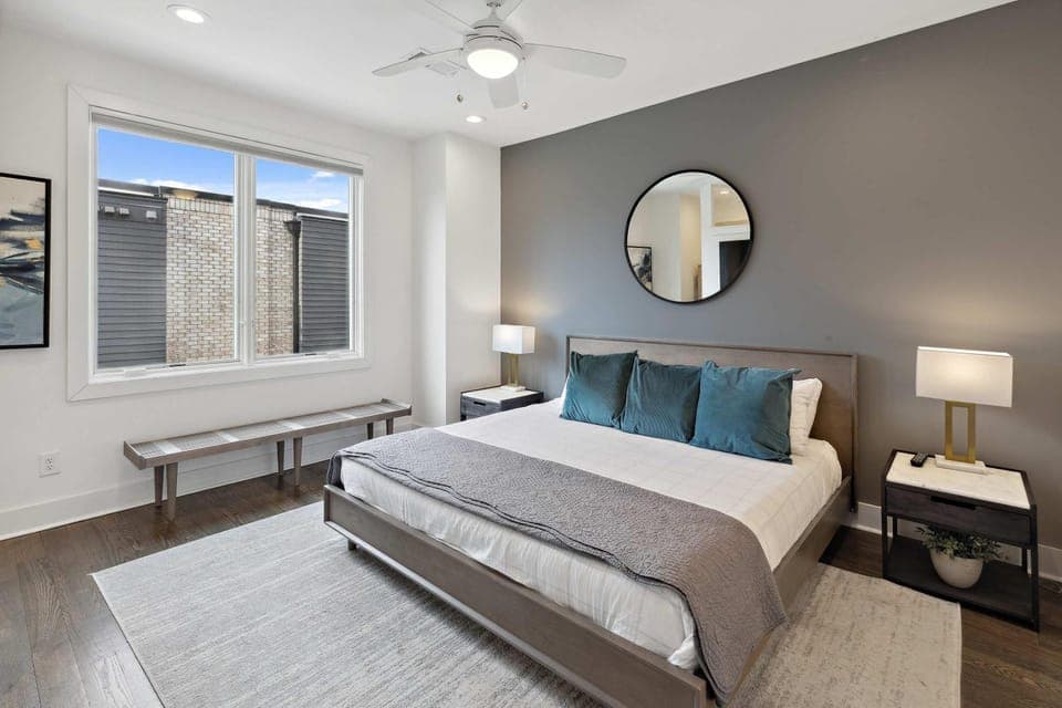 Bed, Bedroom