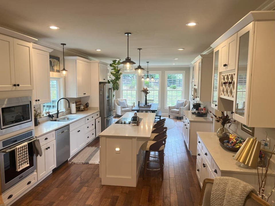 Kitchen or kitchenette, Living room, Seating area, Dining area, dishwasher, oven, pet friendly, stove, toaster
