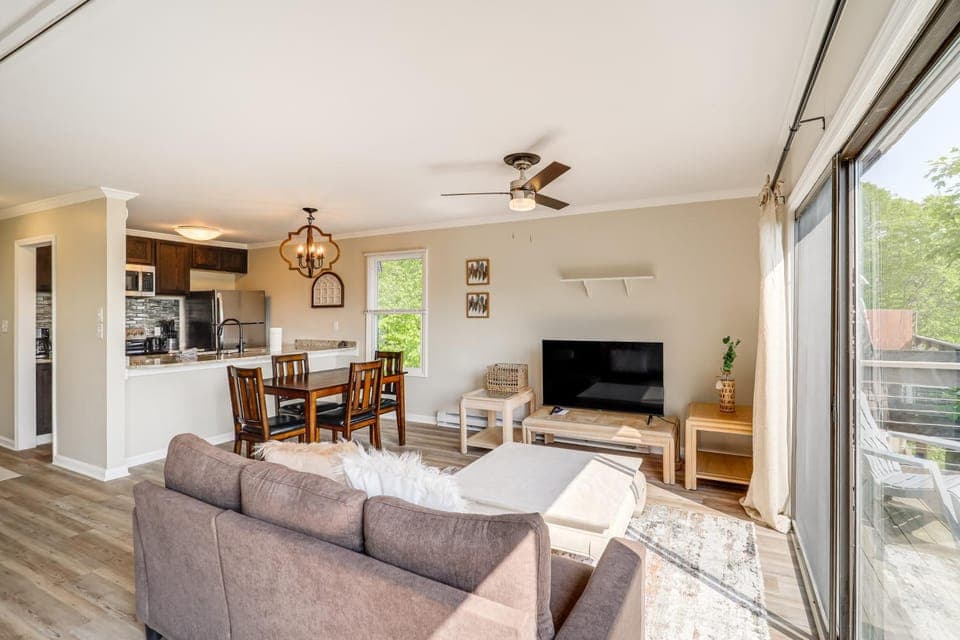 1 Mi to Beech Mtn Club: Couples Condo w/ Views Apartment in Beech Mountain