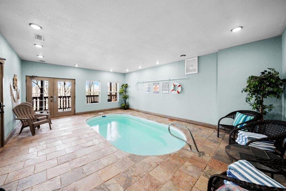 Glorious Wooden Cabin with Swimming Pool in Pigeon Forge, Tennessee Cabin in Pigeon Forge