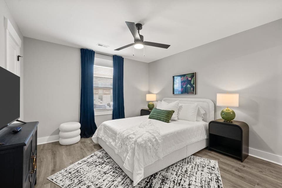 Bed, Bedroom