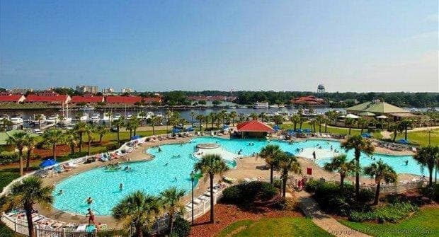 Day, Natural landscape, Aqua park, Pool view, Swimming pool, sunbed