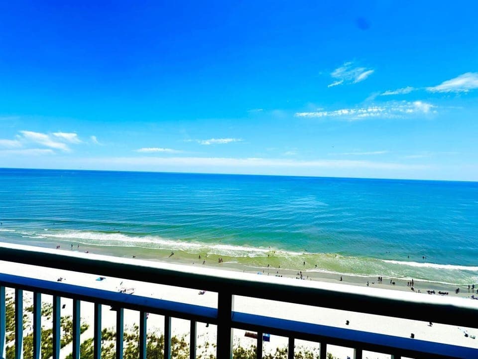 Day, View (from property/room), Balcony/Terrace, Beach, Sea view