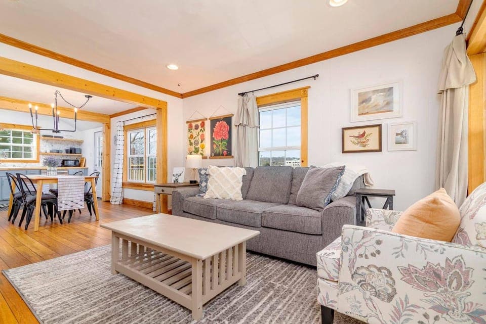Living room, Photo of the whole room, Seating area