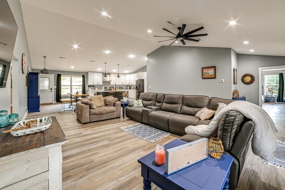 Walk to Lake Barkley! Family Home w/ Outdoor Oasis House in Lake Barkley