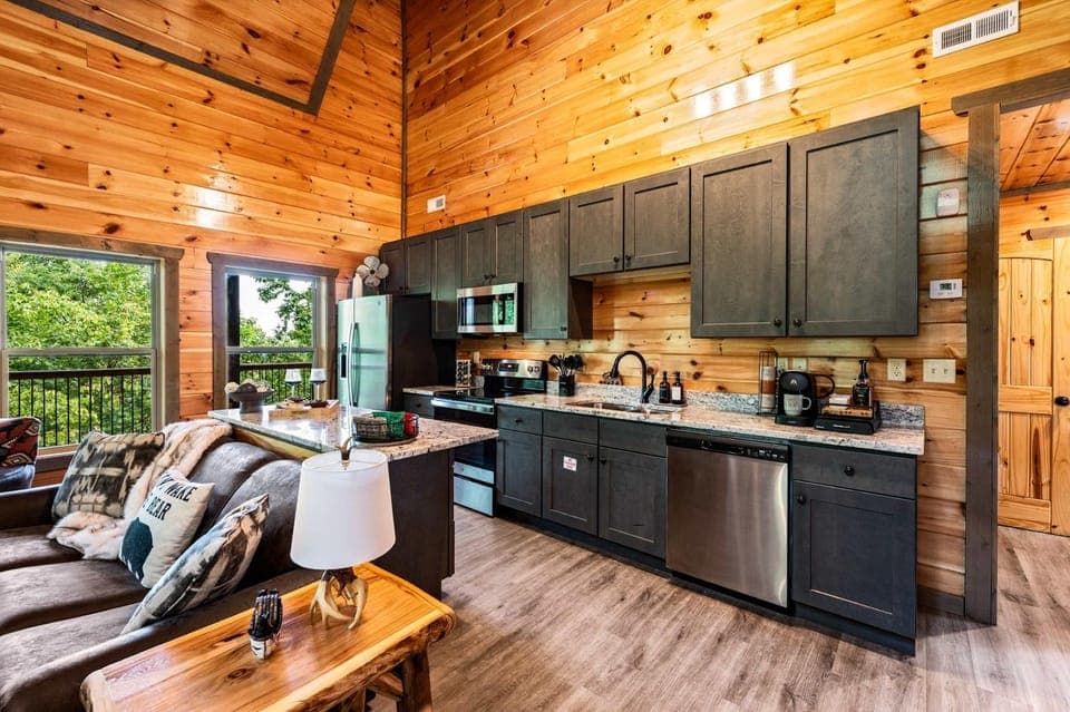 Kitchen or kitchenette, dishwasher, oven, pet friendly, stove
