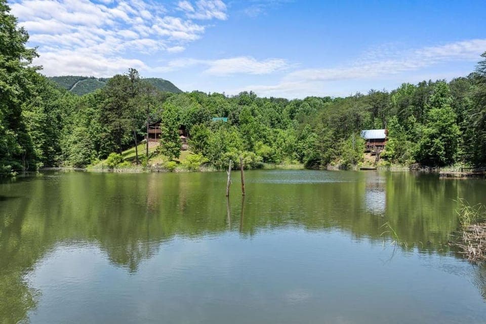 Natural landscape, Lake view, Mountain view, River view