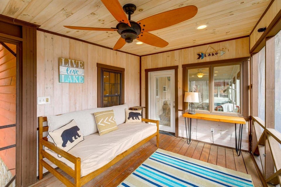 Butler Home at Watauga Lake w/ Furnished Patio! House in Watauga Lake