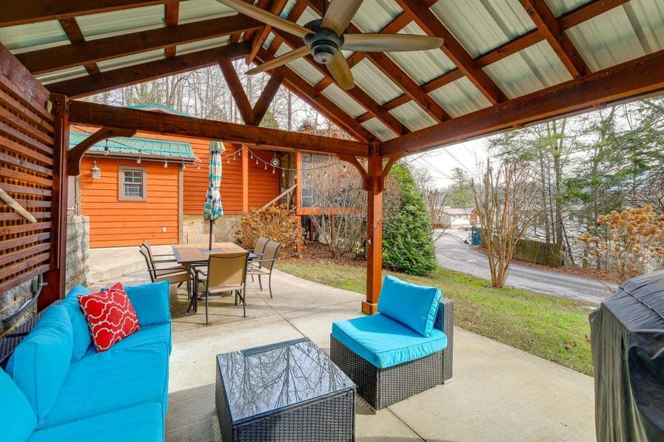 Butler Home at Watauga Lake w/ Furnished Patio! House in Watauga Lake
